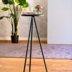 Light & Living Envira zuil - Zwart - 2 stuks - Ø35 x 98,5 cm