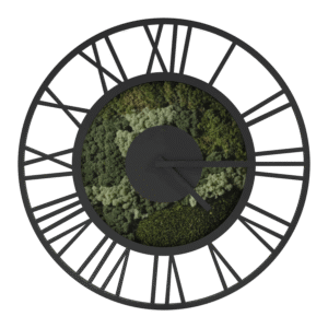 MOS Klok Small Zwart