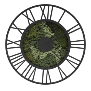 MOS Klok Medium Zwart