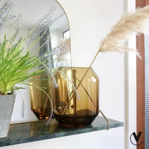 sfeer vaas sill cognac