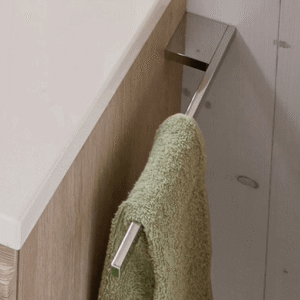 TLF handdoekhouder chroom glanzend, open naar voren