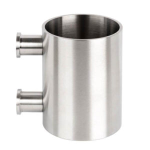 Tandenborstelhouder Piet Boon PB101 met muurbevestiging mat roestvast staal AISI 316