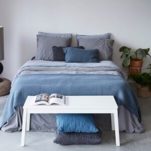 Luca katoensatijnen dekbedovertrek