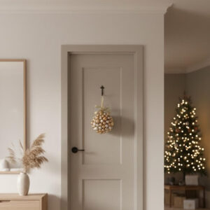 kerstsfeer kerstbal goud